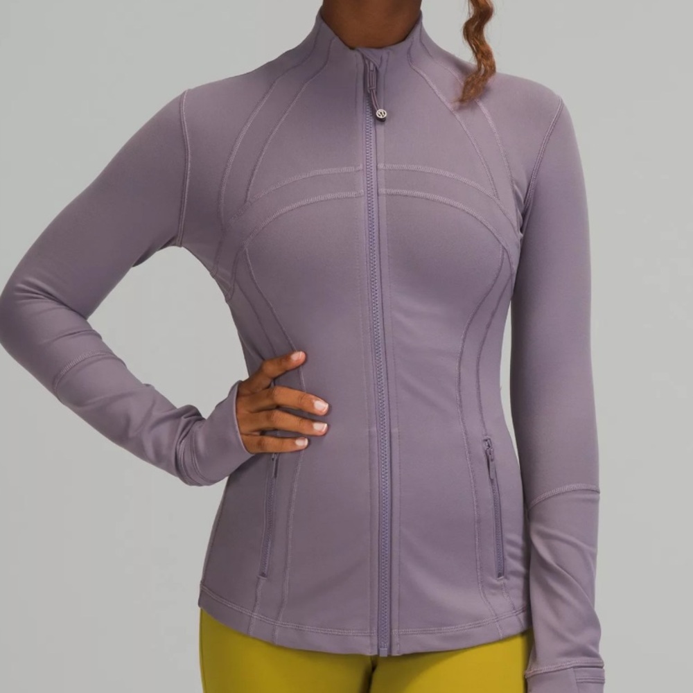 Lululemon Define Jacket • Size 4 • Dusky Lavender • Full Zip
